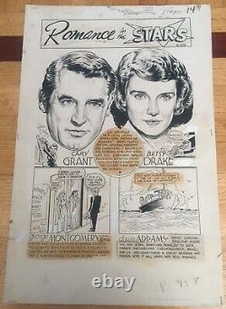 1953-54 Original Comic Art Page From Popular Romances Standard Publications