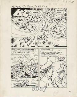 1965 NO TIME FOR SERGEANTS #3 ORIGINAL ART PAGE TV SHOW ADAPTATION 1960's COMIC