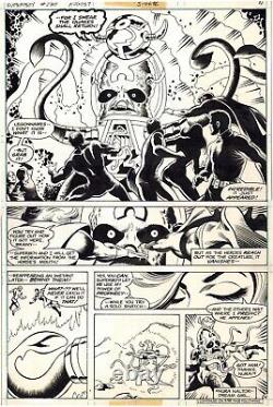 1977 Superboy Legion Of Super-heroes #230 Original Art Page Half Splash DC Comic