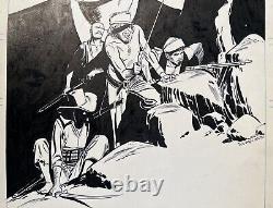 1984 MARVEL COMICS, Treasure Island, Original Illustration By Dan Adkins