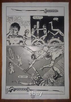 1986 Aircel Comics SAMURAI #10 pg. 2 Barry Blair Guang Yap ORIGINAL COMIC ART