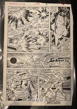 (1986) Fantastic Four #290 Pg 9 Original John Byrne Comic Art Page