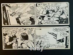 1987 DAN BARRY Original Art FLASH GORDON Daily Newspaper Comic Strips, King