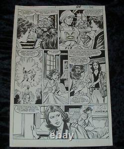 1987 MASTERS of the UNIVERSE MOTU Marvel Comics Original Art HE-MAN George Tuska