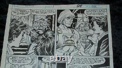 1987 MASTERS of the UNIVERSE MOTU Marvel Comics Original Art HE-MAN George Tuska