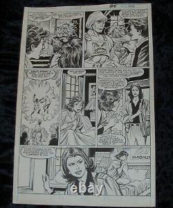1987 MASTERS of the UNIVERSE MOTU Marvel Comics Original Art HE-MAN George Tuska