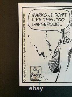 1990 FALK, BARRY Original Art PHANTOM Daily Newspaper Comic Strips consecutive