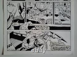 1993 Original Art Captain America #422 1st App. Blistik Marvel Comics Key Issue