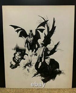 1993 Prato Review Catalog Cover Mike Mignola Original Art Bram Stoker's Dracula