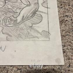 1994 Marvel Masterpieces VISION ORIGINAL ART Greg & Tim Hildebrandt Prelim #132