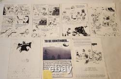 2000 Original Comic Art 30 Panels George Delorenzo Full Issue Origin Kool Kids