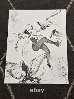 2015 Marvel Spider-Gwen Creees HyunSung Lee Original Art Signed MCU Spider-Verse