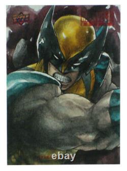 2019-20 Upper Deck Marvel Annual Wolverine Sketch Card Lydi Li Original Art 1/1
