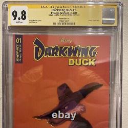 AARON BARTLING ORIGINAL ART SKETCH COVER Darkwing Duck # 1 BLANK COMIC 1/1