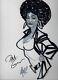 Adam Hughes Original Art. Signed By Pam Grier Foxy Brown Sketch