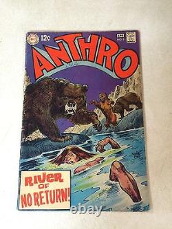 ANTHRO #5 original art 1969 DRUNK brew RITUAL avoids DEATH BLOW DC HOWIE POST