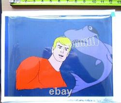 AQUAMAN 1967 ORIGINAL ANIMATION PRODUCTION drawing CEL DC COMIC BOOK art marvel