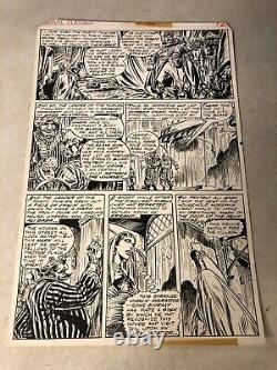 ARABIAN NIGHTS original art MARVEL CLASSICS #30 ALI BABA THIEVES SLAVE GIRL 1977