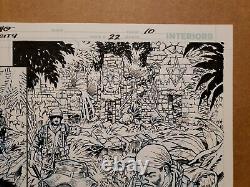 ASTRO CITY Comic Book Panel Page Original Art #22 P 10 JESUS MERINO Starfighter