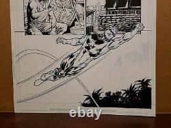 ASTRO CITY Comic Book Panel Page Original Art #22 P 10 JESUS MERINO Starfighter