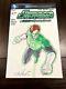 Aaron Kuder Original Green Lantern Art Blank Comic Commission Sketch