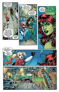 Adriana Melo 2019 Harley Quinn, Poison Ivy Orig. Ink Art-pg. 4! Free Shipping