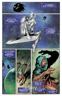 Alan Davis Signed 2018 Silver Surfer, Hunger Orig. Art! Jim Starlin Story