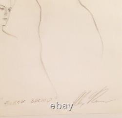 Alex Ross Black Orchid rare pencil drawing ORIGINAL ART Excellent Display Piece