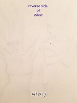 Alex Ross Black Orchid rare pencil drawing ORIGINAL ART Excellent Display Piece