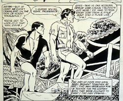 Alex Toth Original Art Adventure Comics #496 (1983) Challengers Of The Unknown