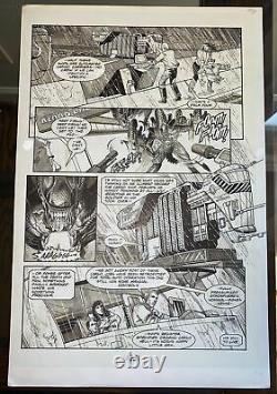 Aliens (1989) #6 Pg. 23 Mark A. Nelson Original Comic Book Interior Page Art