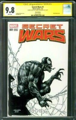 Amazing Spider Man 1 CGC 9.8 SS Johnny D Original art Venom sketch Variant