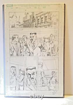 Amazing Spider-Man #592 Page #6 Original Art Page Mike McKone 2009