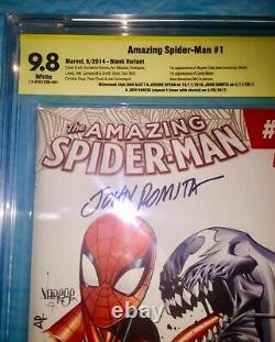 Amazing Spider-man #1 Original Art By Jose Varese & John Romita Sr ++9.8 Cbcs Ss