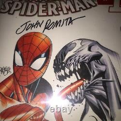 Amazing Spider-man #1 Original Art By Jose Varese & John Romita Sr ++9.8 Cbcs Ss