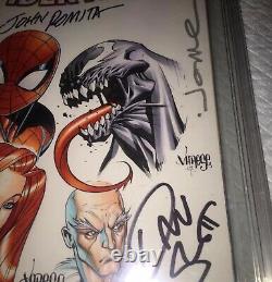 Amazing Spider-man #1 Original Art By Jose Varese & John Romita Sr ++9.8 Cbcs Ss