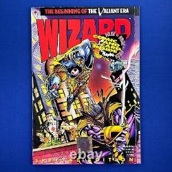 Archer & Armstrong Wizard Magazine 1994 Original Color Art Valiant Comics Promo