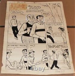 Archie's Pal JUGHEAD #57 ORIGINAL ART 1959- Large 19x13 SAMM SCHWARTZSigned