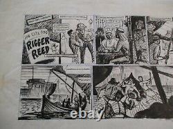 Arthur Sherman Drawing American Illustration Rigger Reed Comic Book Vintage