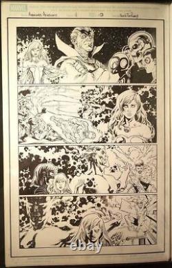 Avengers Academy #11 Page 10 Original Published Art Iron Man Korvac Collector