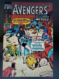 Avengers comic #83 original art by john buscema front cover marvel