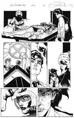 BIANCHI Amazing Spider-man 1.1 pg 10 Original PUBLISHED art Peter Parker