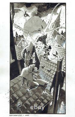 BLACK SCIENCE #18 Original Cover Art by Matteo Scalera! Remender Image book