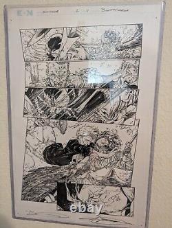 BRETT BOOTH ADELSO CORONA ORIGINAL ART Gunslinger ISSUE 2 PAGE 11. Beautiful