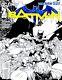 Batman # 1 Vol 2 New 52 Cover Recreation Original Comic Art Color Sketch