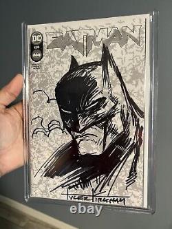 Batman #125 Blank Cover Original Tyler Kirkham Sketch Original Art