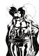 Batman And Catwoman (12x17) Original Art Drawing Pinup Page Commission Dc Comics