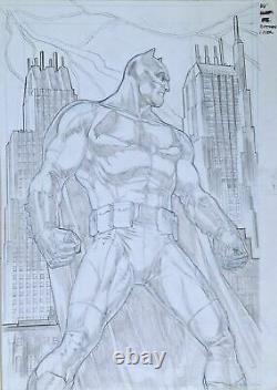 Batman Ben Affleck Joe Bennett Original Art Page Dr Pepper Online Comic