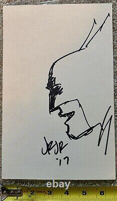 Batman John Romita Jr. Original Art Sketch SD Comic Con 2017 Marvel Comics Rare