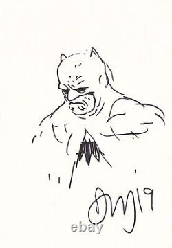 Batman Original Art Sketch By Daniel Warren Johnson Dwj